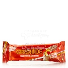 Grenade Protein Bar Peanut Nutter - Μπάρα Υψηλής Πρωτεΐνης, 60gr
