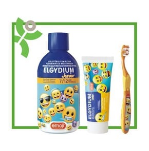 Elgydium Junior Emoji Mouthwash for Kids, 500ml & 