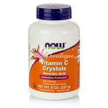 Now Vitamin C Crystals (Ascorbic Acid), 227gr 