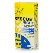 Bach Rescue Night Spray - Αγχος/Αϋπνία, 20ml