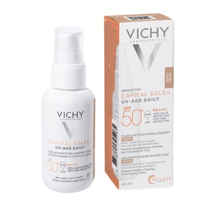 Vichy Capital Soleil Uv-Age Tinted Light SPF50 Αντ