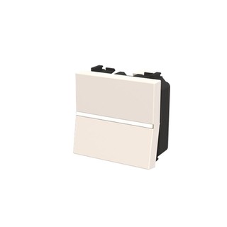 Zenit Simple Switch 2 Modules White N2201 BL 70230