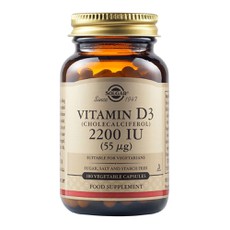 Solgar Vitamin D3 (Cholecalciferol) 2200 IU 55μg Σ
