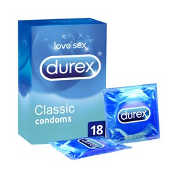 Durex Classic, Προφυλακτικά 18τμχ