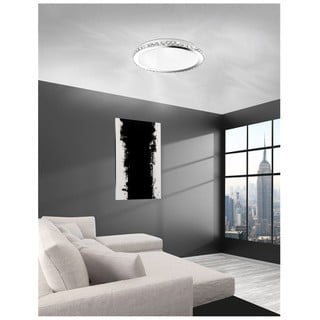Ceiling Light E27 Chrome with Crystals Palermo 731