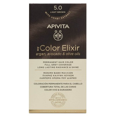 Apivita My Color Elixir 5.0 Hair Dye Brown Light