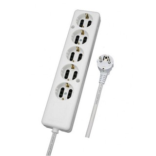 Socket Outlet 5-Way Cable 1.8m TM