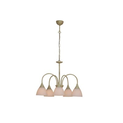 Pendant Lamp 1012-5P Kup Metallic Body Beige-Gold 