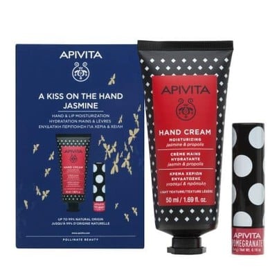 Apivita Promo Pack A Kiss On The Hand Jasmine Κρέμ