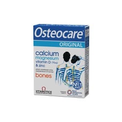 Vitabiotics Osteocare Original Συμπλήρωμα Διατροφής Που Καταπολεμά Την Έλλειψή Του Ασβεστίου & Την Οστεοπόρωση 30 ταμπλέτες