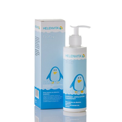 Helenvita Baby Bath Oil Cleanser Ελαιώδες Αφρόλουτ