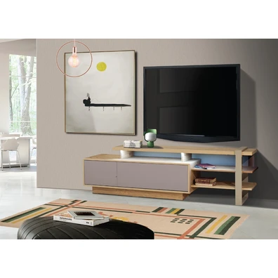 Έπιπλο TV Crazy 210x60cm Μελαμίνη Με Επιλογή Χρώμα