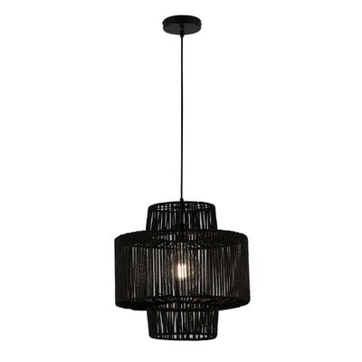 Pendant Light With Black Lace Φ40 Ε27 40W Kenya