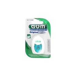 Gum Original White Floss Λευκαντικό Κηρωμένο Λεπτό Νήμα 30m
