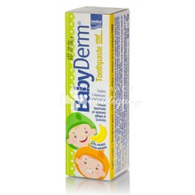  Intermed Babyderm Toothpaste Μπανάνα - Παιδική Φθοριούχος Οδοντόκρεμα, 50ml 