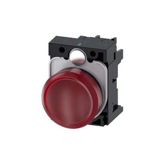 LED Light Indicator 24VAC/DC Red 3SU1102-6AA20-1AA