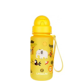 Littlelife Παγούρι 400 ml με Καλαμάκι 12+m Κίτρινο 1τμχ