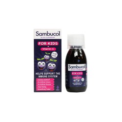 Sambucol For Kids Children's Elderberry Syrup For Strengthening The Immune System 120ml