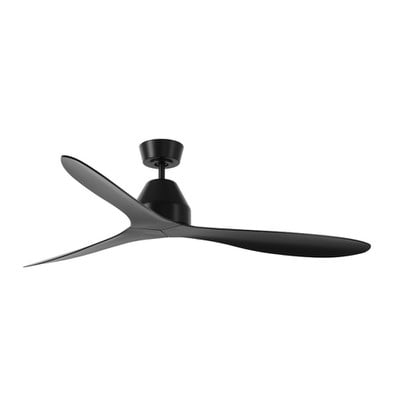 Ceiling Fan Whitehaven 142cm Black With 3 Wings Lu