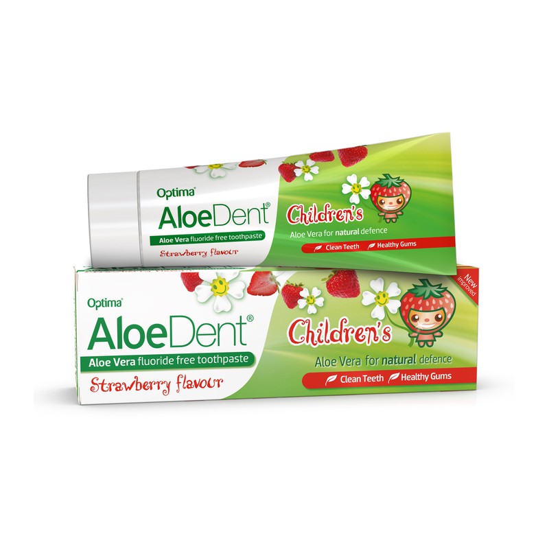 Aloe Dent Strawberry Children's Toothpaste 