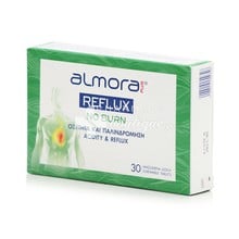 Almora Plus Reflux No Burn - Οξύτητα και Γαστροοισοφαγική Παλινδρόμηση, 30 chew. tabs