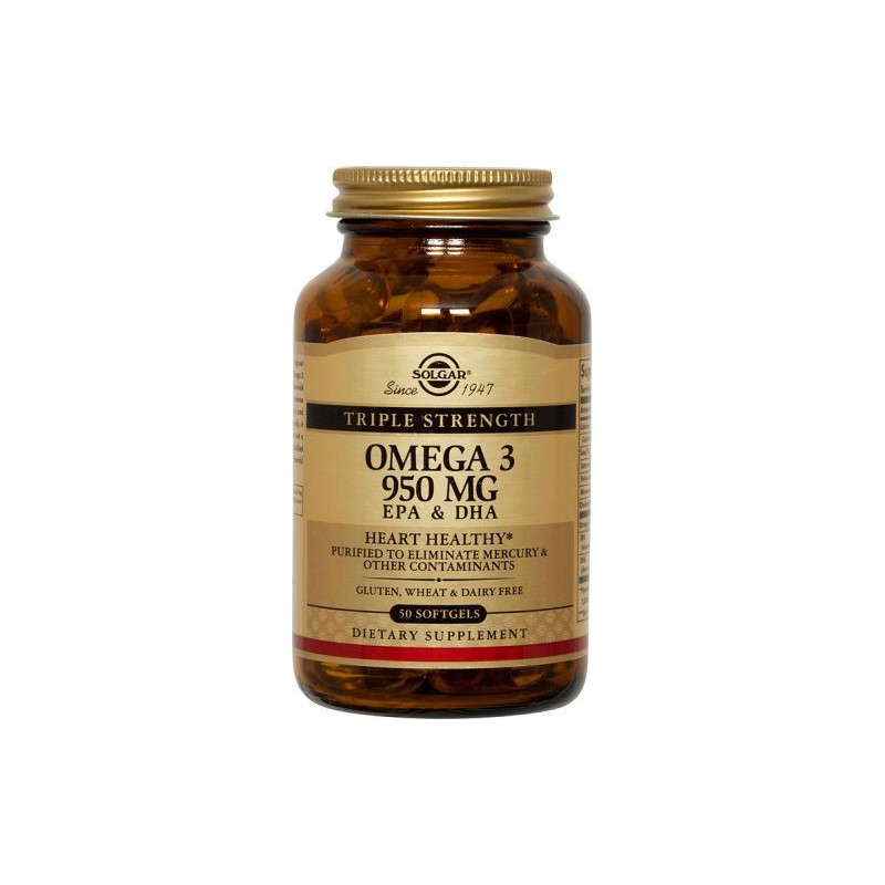 Solgar Solgar Triple Strength Omega 3 950 Mg Softgels