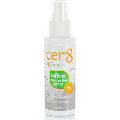 VICAN Cer 8 Ultra Protection Spray Εντομοαπωθητικό Spray Για Μέγιστη Προστασία, 100ml