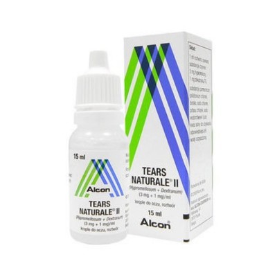 Alcon Tears Naturale II Οφθαλμικές Σταγόνες σε Διάλυμα - 15 ml