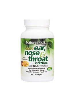 Nature's Plus Ear Nose & Throat, 60 Chewable Table