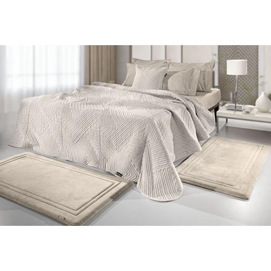 Σετ 3τμχ Χαλί Softy Sand guy Laroche  100% Pol. Wi