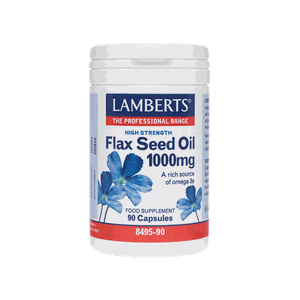 LAMBERTS Flax seed oil 1.000mg 90 caps
