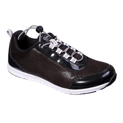 Scholl Wind Step Two Black Ανατομικά Sneaker Μαύρο
