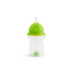 Munchkin Tip & Sip Straw Cup Κύπελλο Με Καλαμάκι Click Lock 296ml