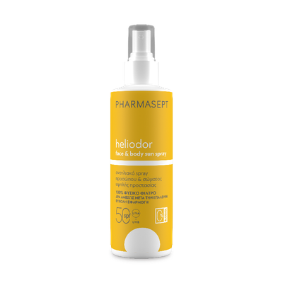 Pharmasept Heliodor Sun Face & Body Spray SPF50 Αν