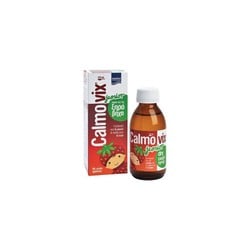 Intermed Calmovix Junior Dry Cough Syrup For Babies From 6 Months & Children Up To 6 Years Strawberry Flavor 125ml