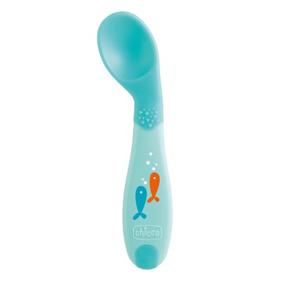 Chicco Baby's First Spoon Πράσινο 8m+ 1τμχ. 016100