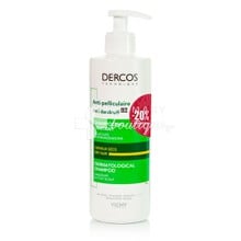 Vichy Dercos Shampoo Anti Dandruff DS Dry Hair - Αντιπιτυριδικό Σαμπουάν για Ξηρά Μαλλιά, 390ml (PROMO -20%)