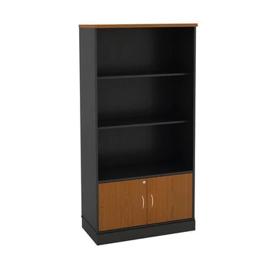 Βιβλιοθήκη Κερασί/ Σκούρο Γκρι 80x40x172cm​ ΕΟ124,