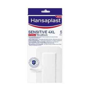 Hansaplast Sensitive 4XL 10x20cm-Αποστειρωμένα Επι