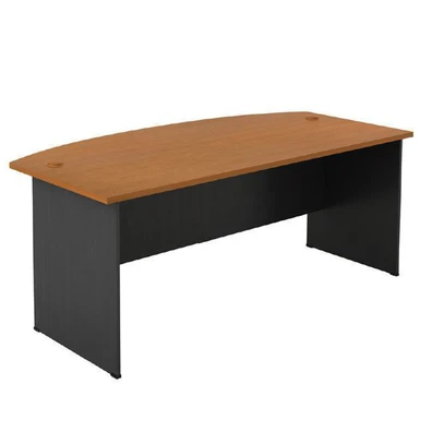 Γραφείο Κερασί/ Σκούρο Γκρι 180x90x74cm Γραφείο-Α 