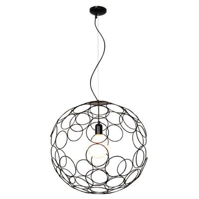 Pendant Light Hl-3589-M-H Aline Chrome Φ80 Metal H