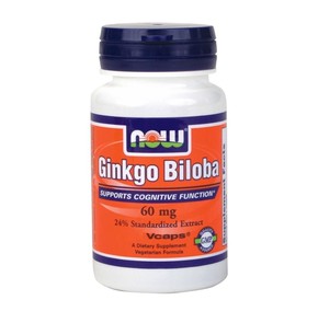 Ginkgo Biloba 60 mg - 60 Φυτικές Κάψουλες