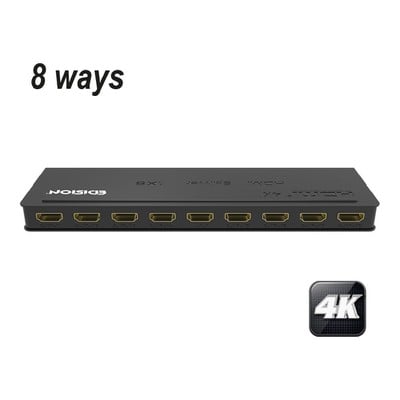 Hdmi 4K Splitter Με 8 Εξόδους