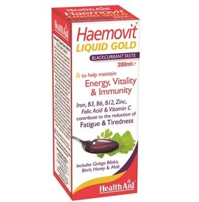 Health Aid Haemovit Σιρόπι Βιταμίνες, Μέταλλα, Τζί