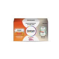 Centrum Promo (-35% Special Offer) Immunity Vitamin C Max Συμπλήρωμα Διατροφής Για Ενίσχυση Του Ανοσοποιητικού Συστήματος 14 φακελίσκοι & Silver 50+ Πολυβιταμίνη 30 ταμπλέτες