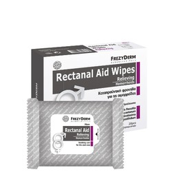 Frezyderm Rectanal Aid Wipes extra mild Μαντηλάκια για Καταπραϋντική Φροντίδα των Aιμορροΐδων, 20 Μαντηλάκια
