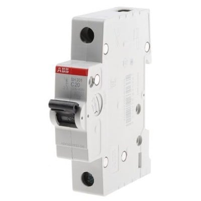 Mini Circuit Breaker Sh201T-C 10 C-Char. 3Ka 10A 1
