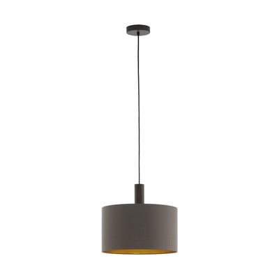 Pendant Light Concessa With Cappuccino/Gold Shade 