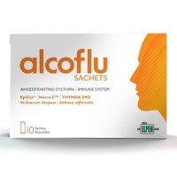 Elpen Alcoflu 10 Φακελίσκοι - Συμπλήρωμα Διατροφής