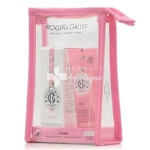 Roger & Gallet Σετ Rose Fragrant Water - Γυναικείο Άρωμα, 30ml & ΔΩΡΟ Shower Gel - Αφρόλουτρο, 50ml